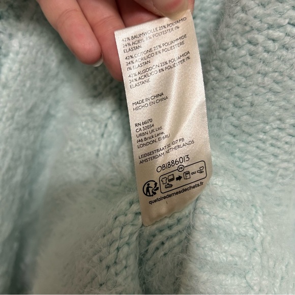 Free People Lemon Tonic Sweater Medium - Picture 6 of 6